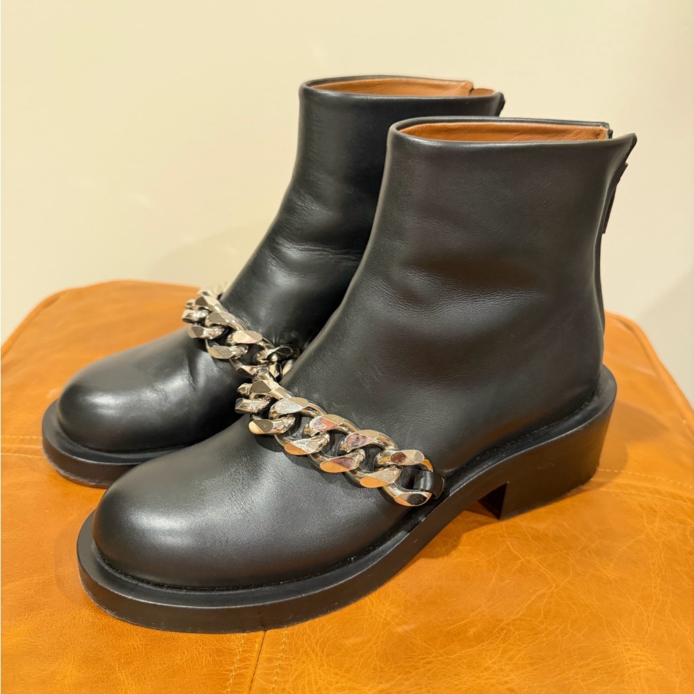 Givenchy Laura Silver Chain boots - Picture 2 of 10